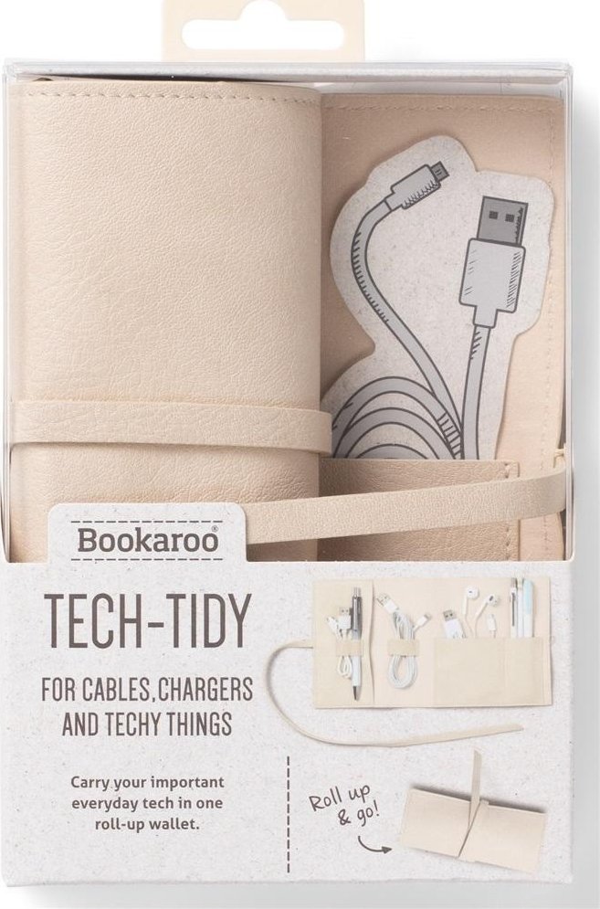 IF Bookaroo Travel tech-tidy - organizer podróżny beż