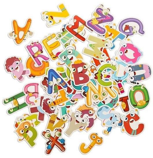 Naklejki winylowe literki 4-5cm 50szt