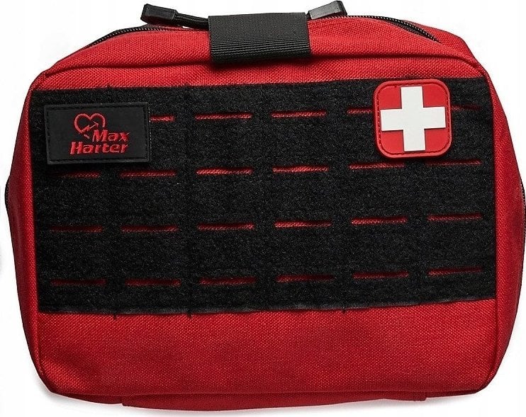 Apteczka firmowa - Biuro MAXHARTER, model rozszerzony, czerwony