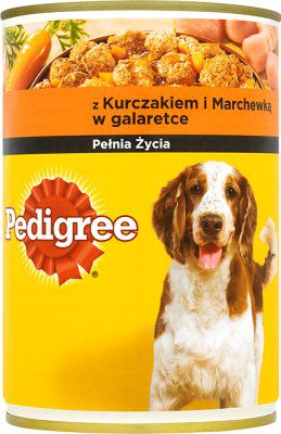 Pedigree z kurczakiem i marchewką w galarecie - 400g