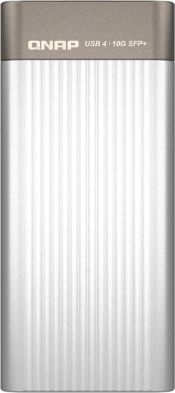 QNA-UC10G1SF | Adapter USB4 na 10Gb SFP+ dla PC (USB4) i Mac (Thunderbolt™)