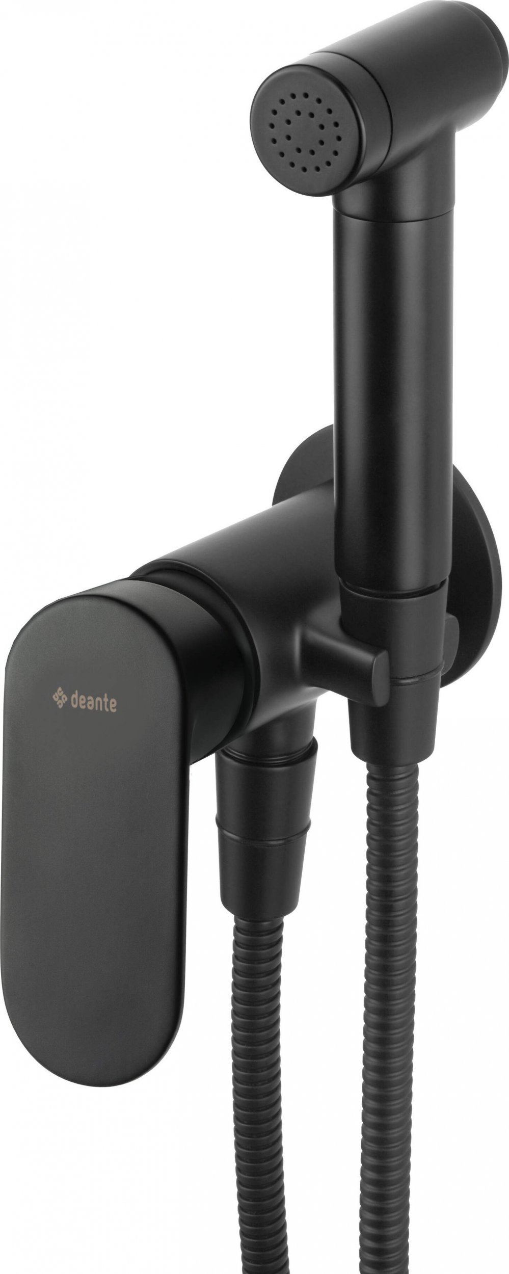 Bateria bidetowa Deante Alpinia podtynkowa czarny (BGA N34M)