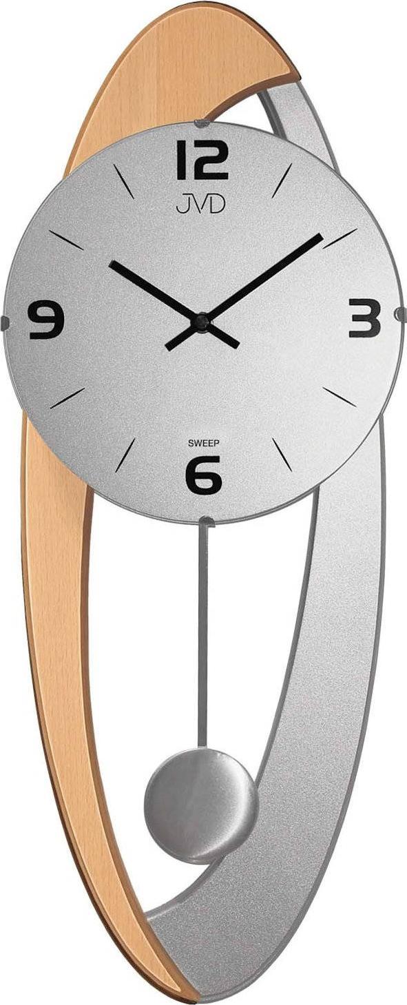 JVD Zegar ścienny z wahadłem JVD NS15021.68 Cichy mechanizm