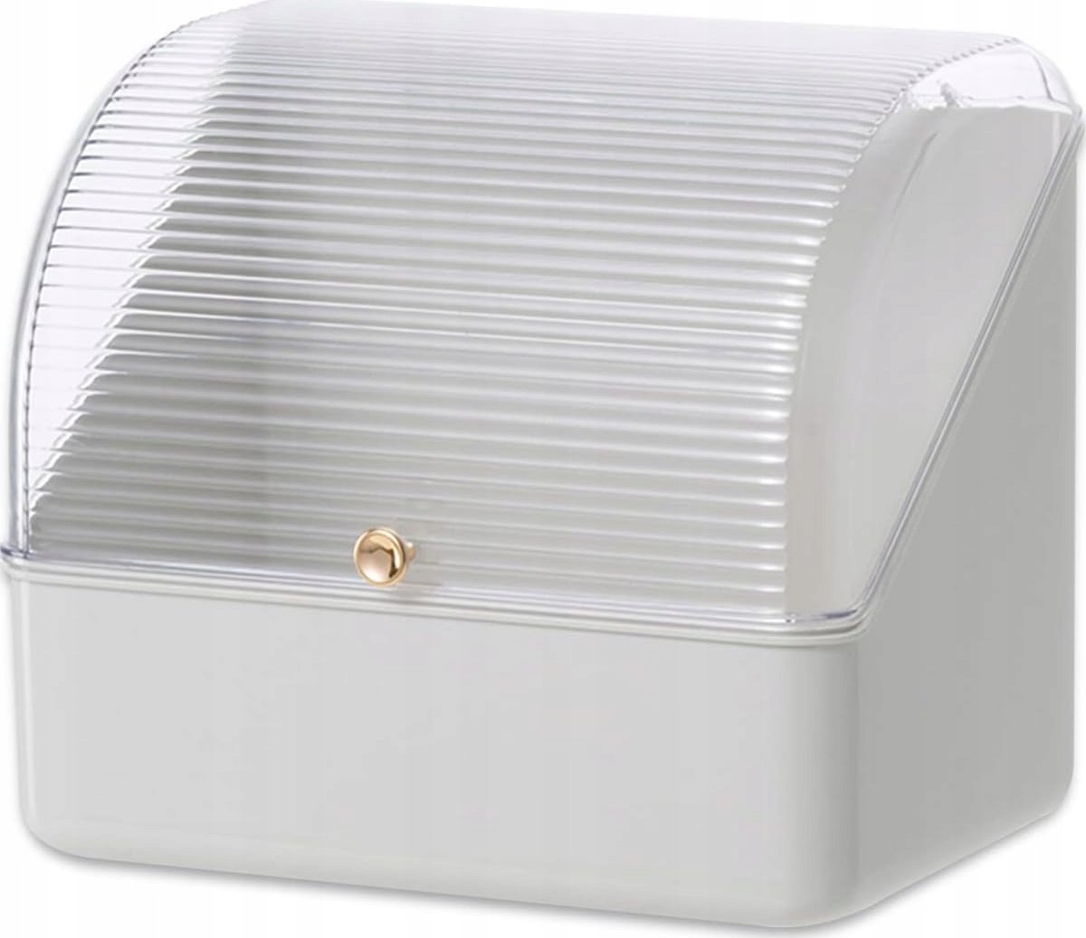 SZKATUŁKA ORGANIZER KUFEREK POJEMNIK SZAFKA NA KOSMETYKI F19 BIAŁA