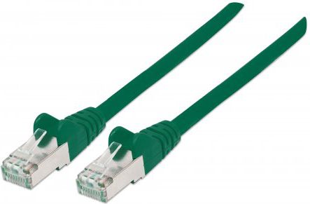 Intellinet Network Solutions Patchcord S/FTP, CAT7, 10m, zielony (741071)