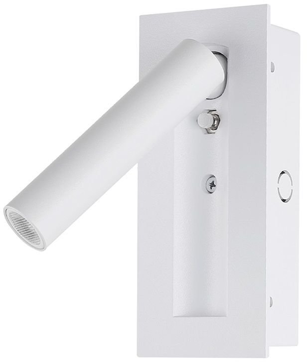 Kinkiet VTAC Oprawa LED 2W COB CREE kinkiet biały do hotelu z włącznikiem przy łóżku VT-88061-W 3000K 76lm