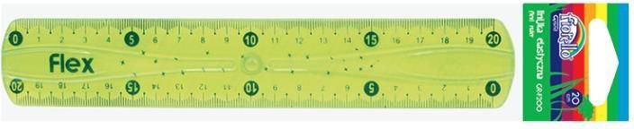Fiorello Linijka plastikowa elastyczna 20cm (191264)