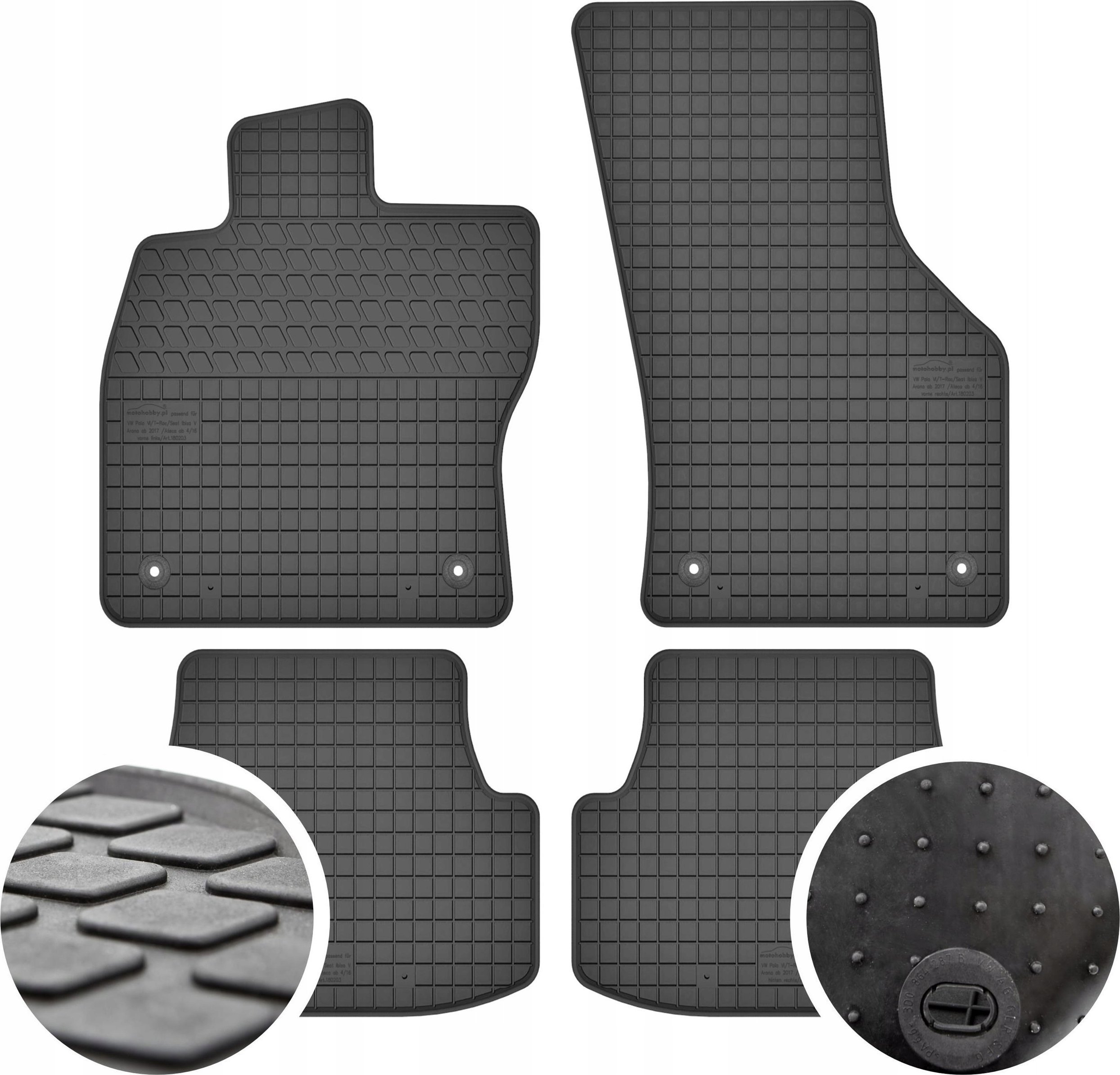 GeyerHosaja Dywaniki gumowe do Seat Arona