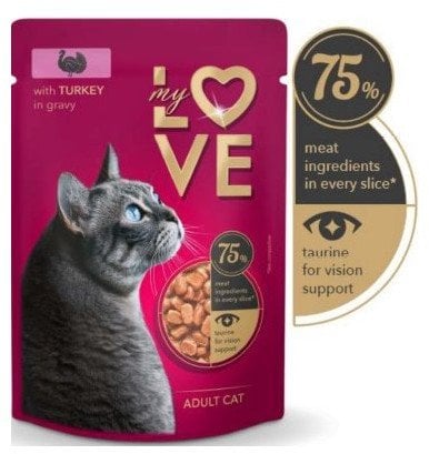 MY LOVE sasz. 85g INDYK w sosie /24