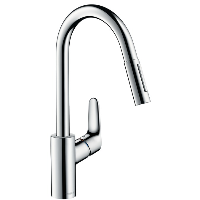 Bateria kuchenna Hansgrohe Focus stojąca chrom (31815000)