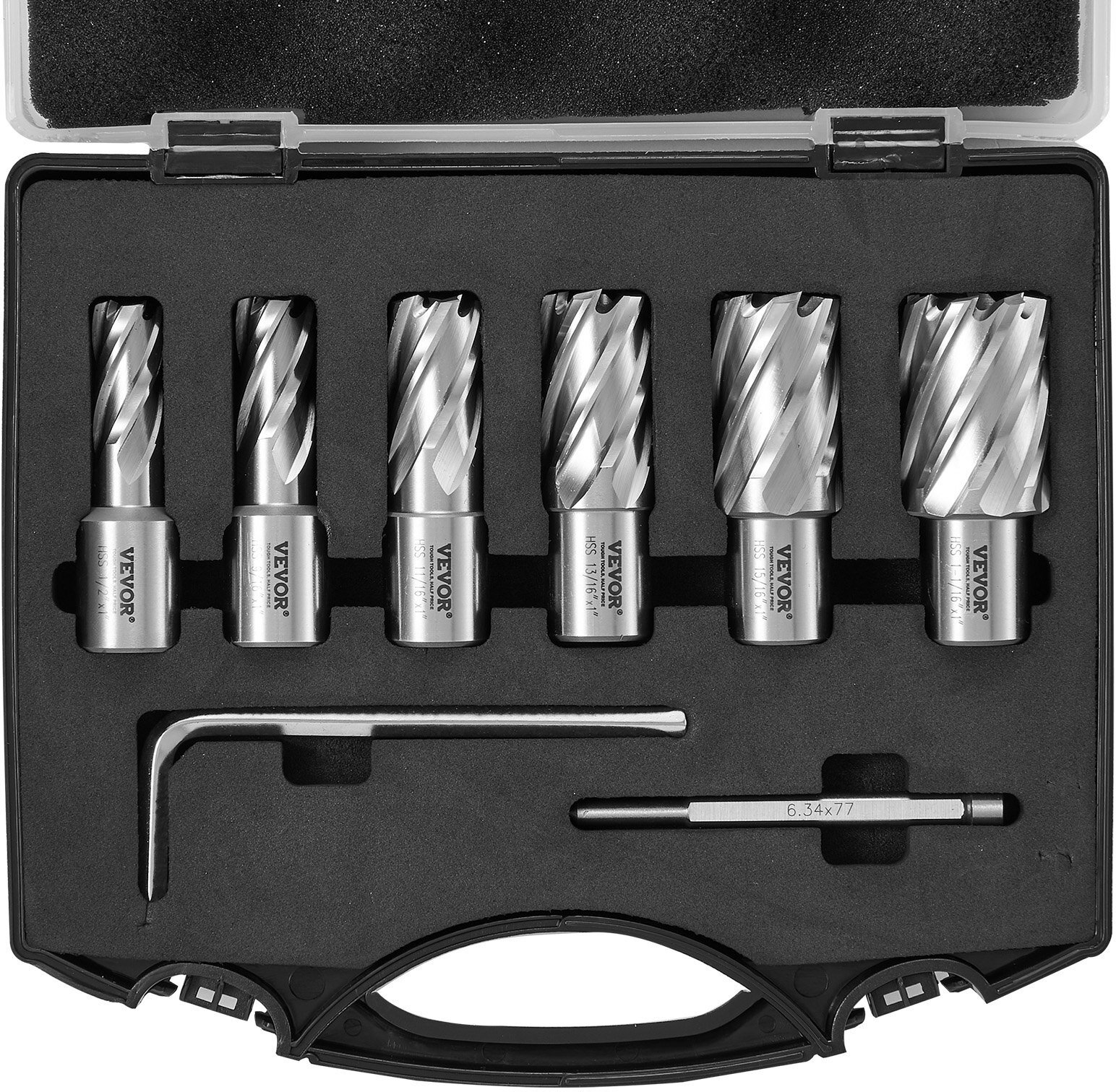 Zestaw Frezów Pierścieniowych 6 Sztuk