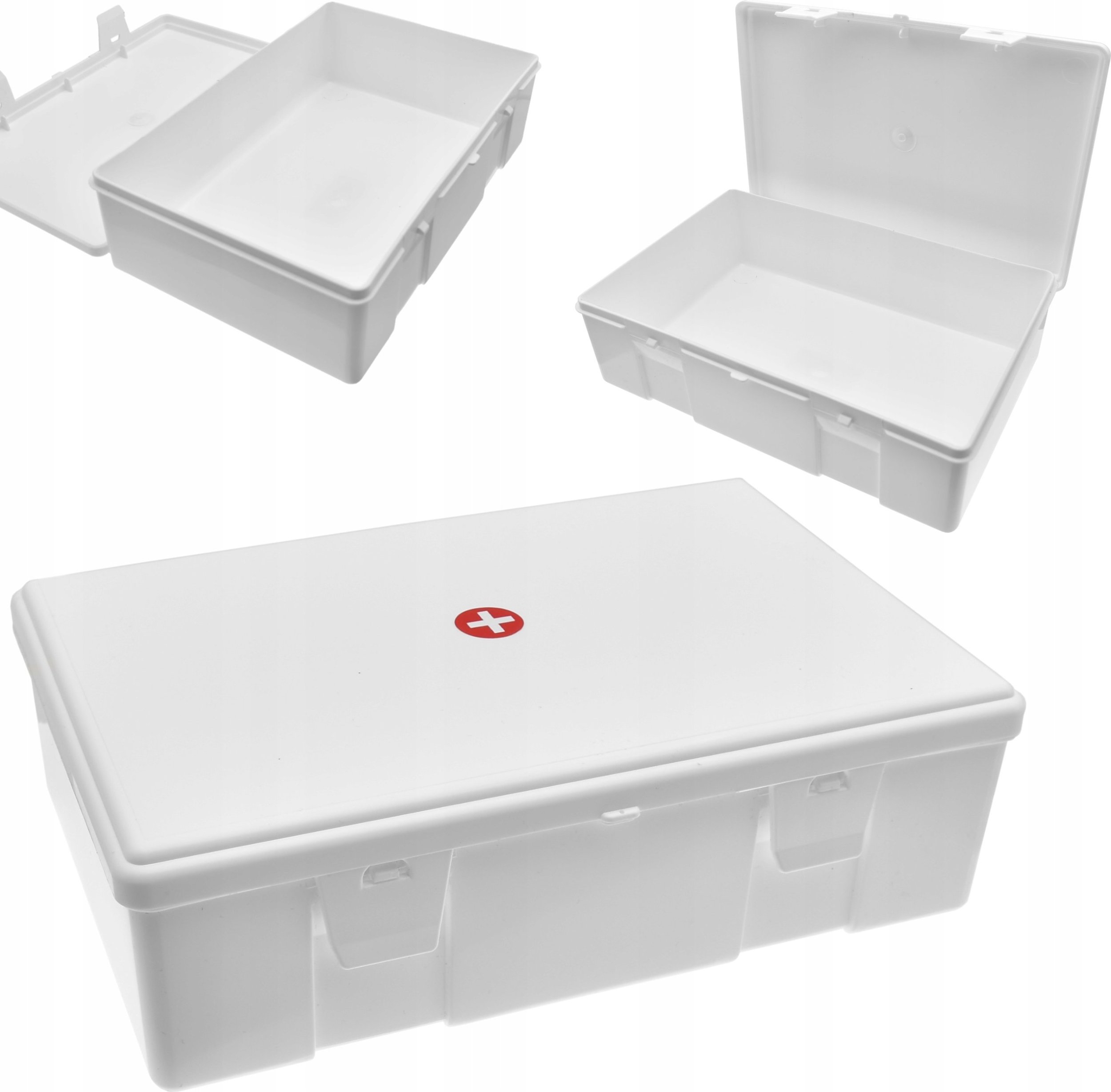 Anplast Apteczka pojemnik na Leki 26 x 17 x 8cm White 2,5L