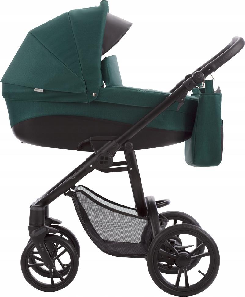 Wózek Bebetto Bebetto Holland 2w1 04/CZARNY + Adaptery Maxi Cosi