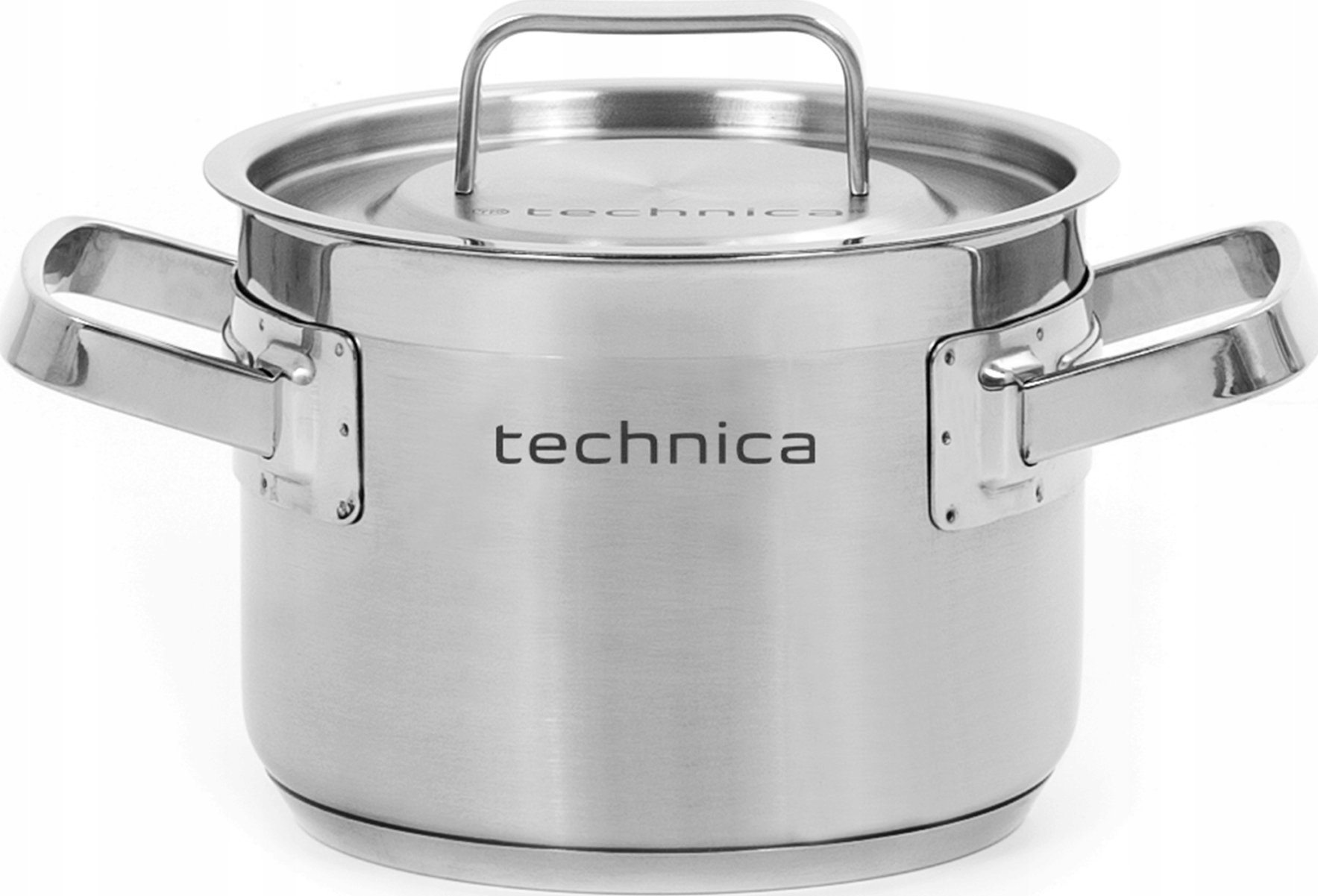 Technica Garnek wysoki 2,4 l o średnicy 160 mm z pokrywką ze stali nierdzewnej | TECHNICA, Platinum Line