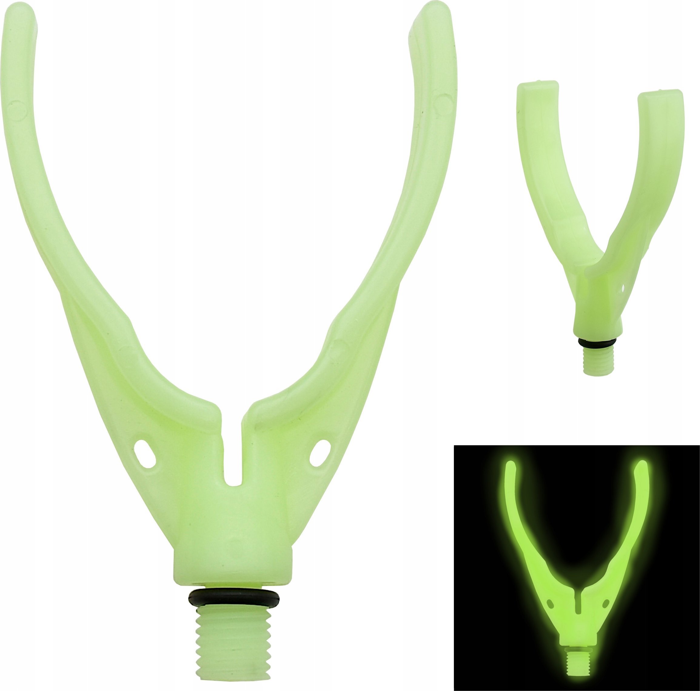 KOŃCÓWKA DO PODPÓRKI FLUORESCENCYJNA TYPU V WIDEŁKI ROD POD TRIPOD