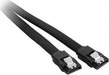 CableMod SATA - SATA, 0.3m, Czarny (ZUSA-231)