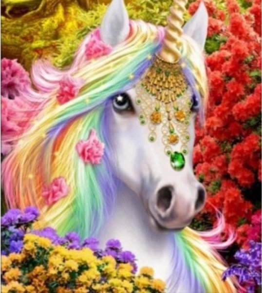 Norimpex Diamentowa mozaika Jednorożec 6408