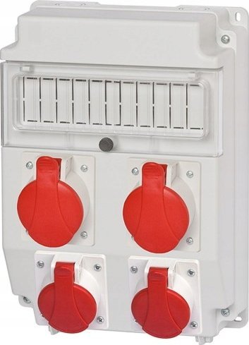 F-Elektro Rozdzielnica CAJA 4x32A/5P 11M IP44