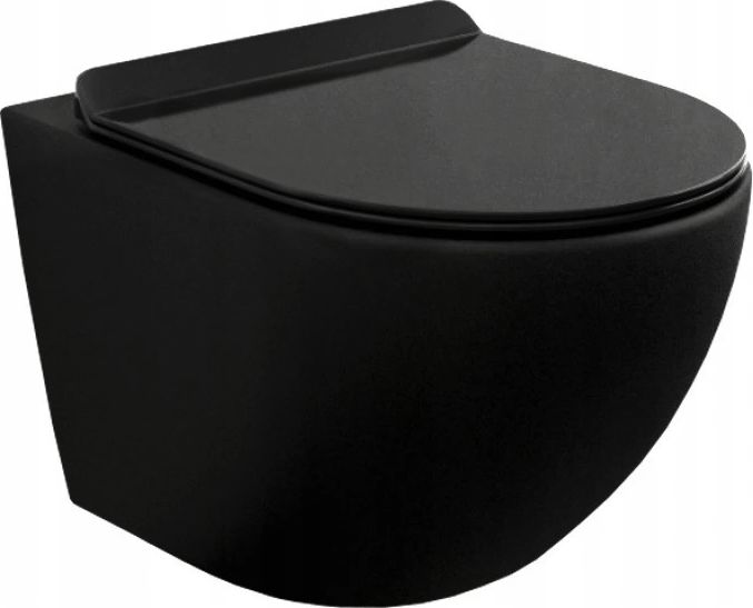 Miska WC Mexen Mexen Lena miska wc Rimless, czarna mat - 3322XX85