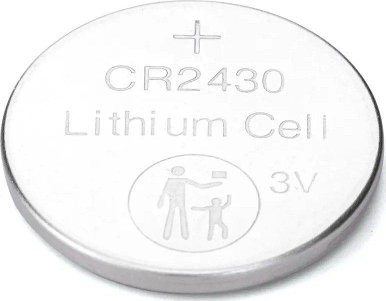 Aigostar Bateria litowa CR2430 3V guzikowa pastylka opakowanie 2 sztuki Bateria litowa CR2430 3V guzikowa pastylka opakowanie 2 sztuki