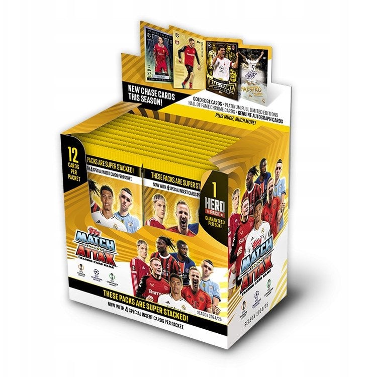 Kolekcinės kortelės Match Attax Champions League 2024/25