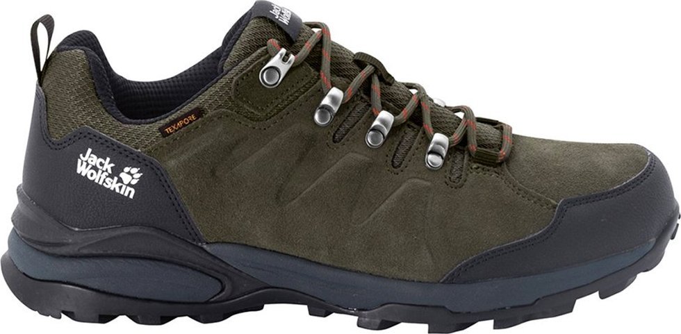 Buty trekkingowe męskie Jack Wolfskin Buty trekkingowe męskie Jack Wolfskin REFUGIO TEXAPORE LOW M (4049851_4287) 45.5
