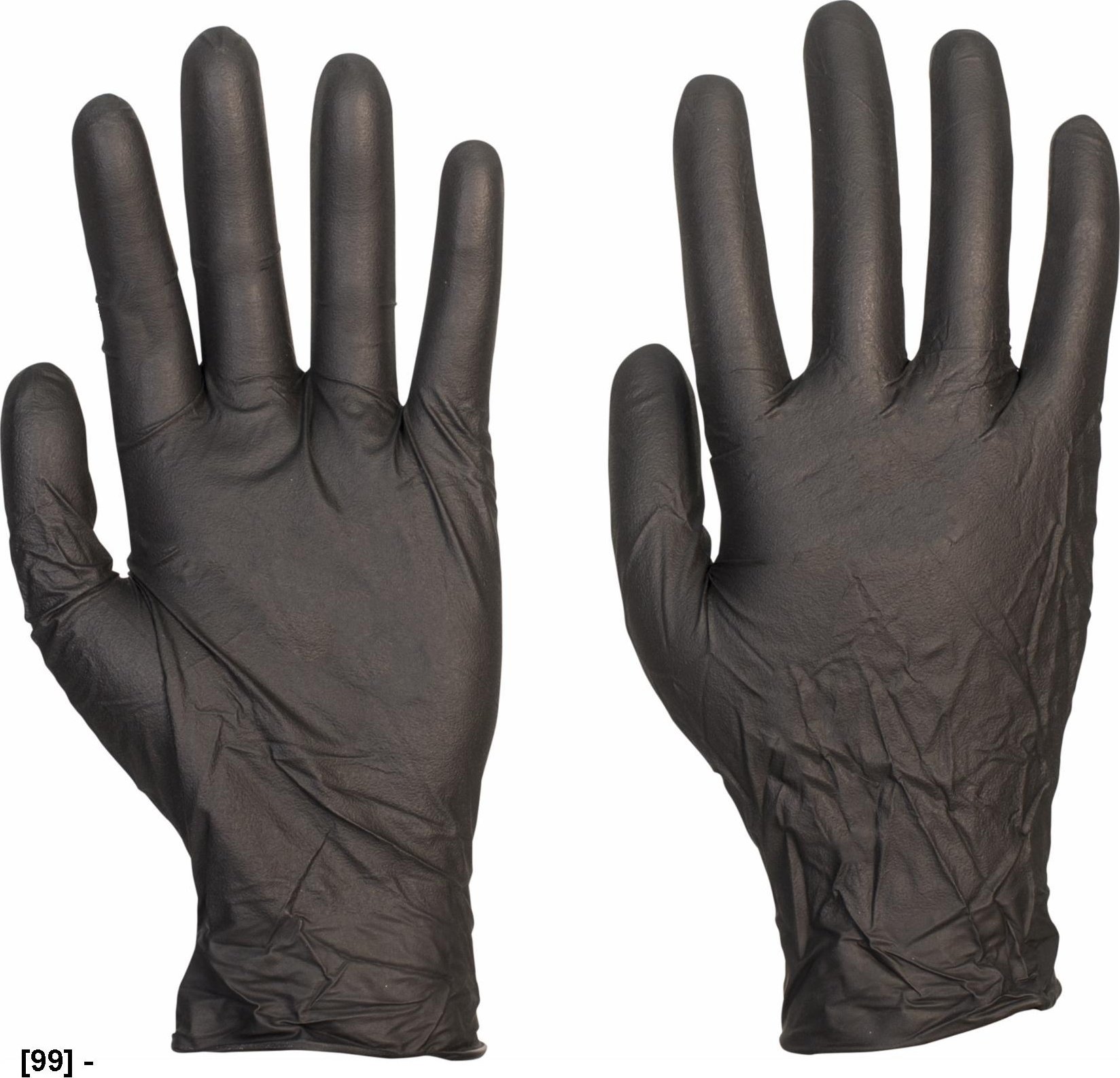 CERVA SPOONBILL BLACK - rękawice chemiczne jednorazowe 10