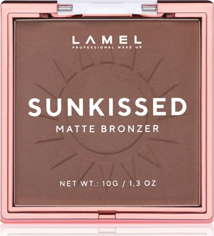 Lamel LAMEL Kompaktowy Puder brązujący Sunkissed Matte Bronze NR 402 10g