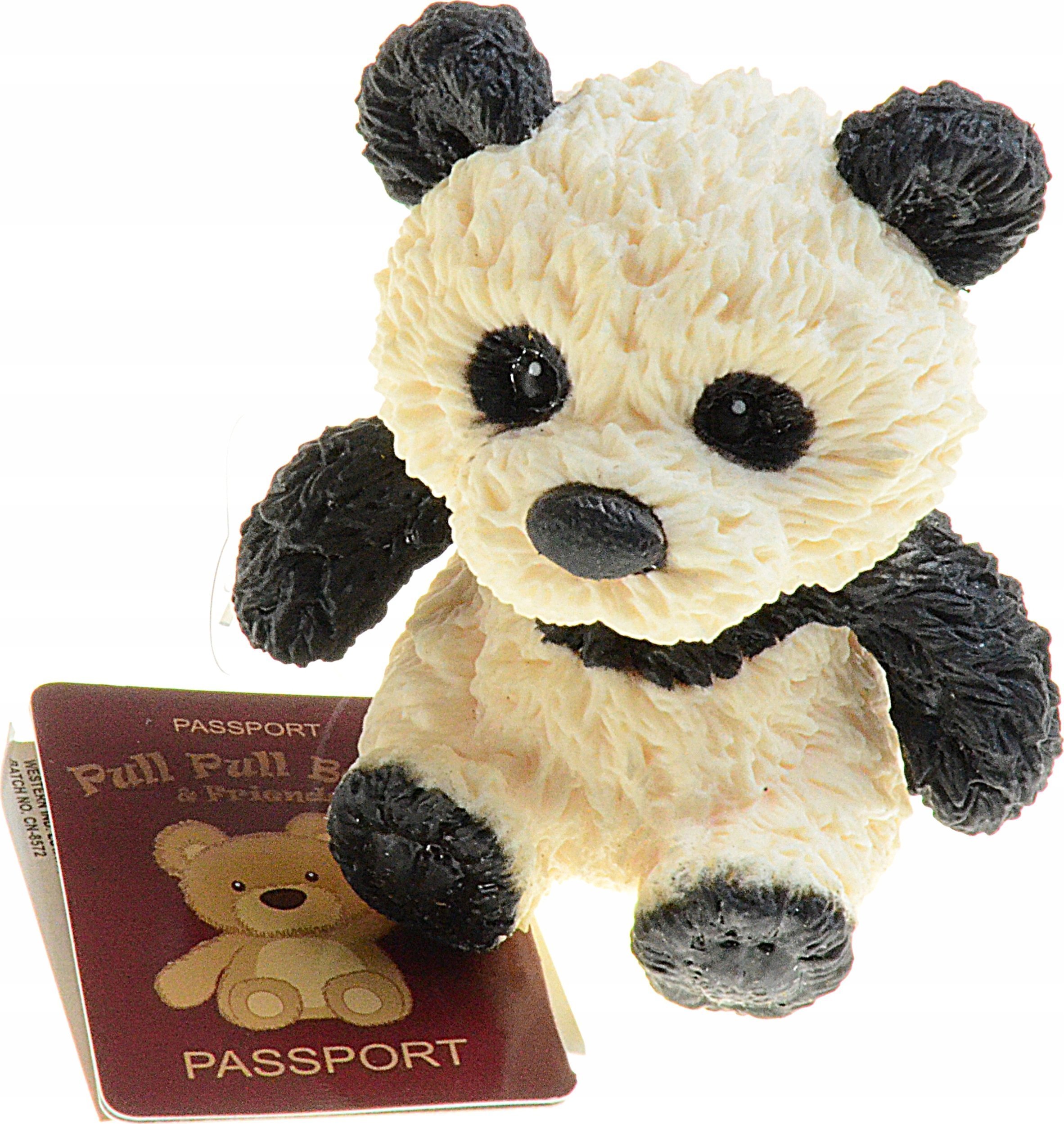 Hipo Panda z groszkiem 7cm p24 A189-DB HIPO, cena za 1szt.