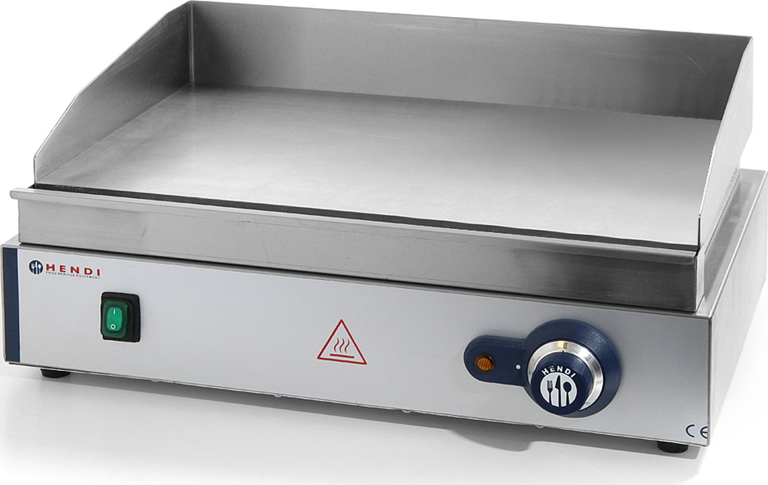 Hendi Płyta grzewcza grillowa Blue Line gładka do pracy ciągłej 2400W - Hendi 203149 Płyta grzewcza grillowa Blue Line gładka do pracy ciągłej 2400W -