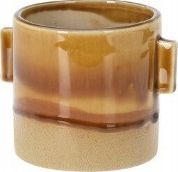 Koopman Osłonka ceramiczna na doniczkę okrągła 9,5 x 10 cm