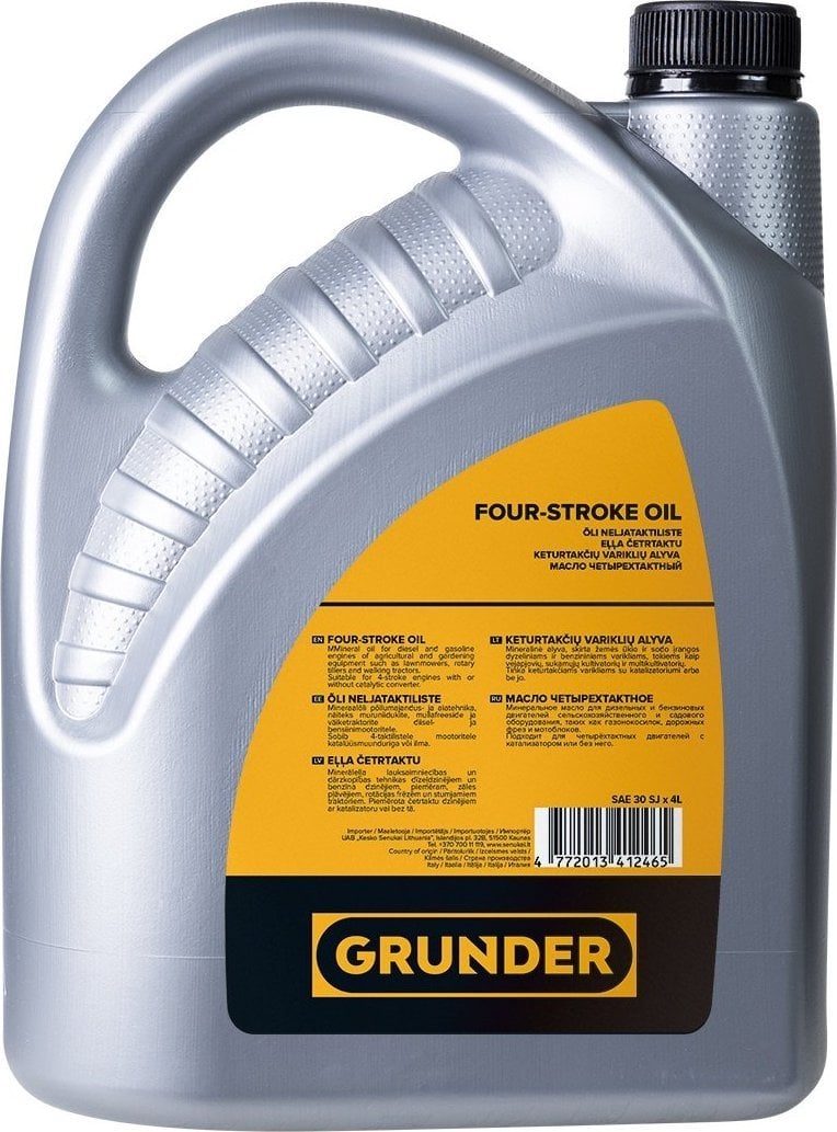 Sourcing OIL GRUNDER SAE 30 SJ L4X4