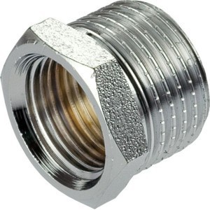 Redukcja 1/2x3/4\" chrom