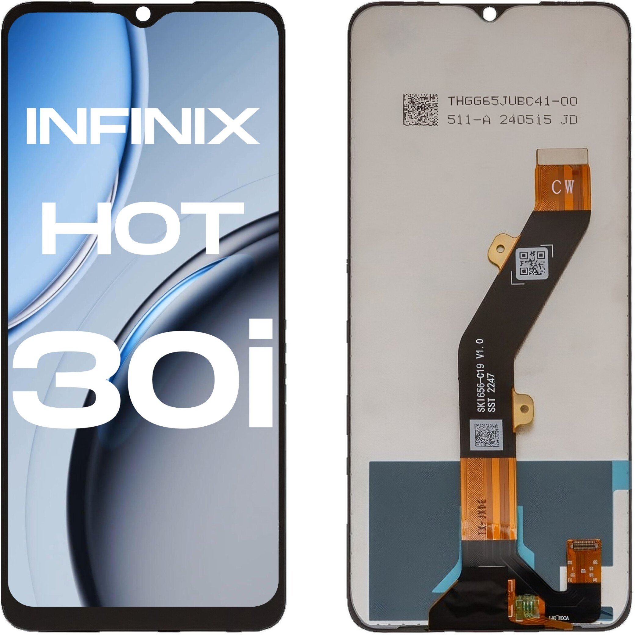 Wyświetlacz do Infinix Hot 30i LCD X669D Ekran