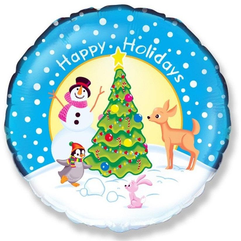 Balon foliowy Przy Choince