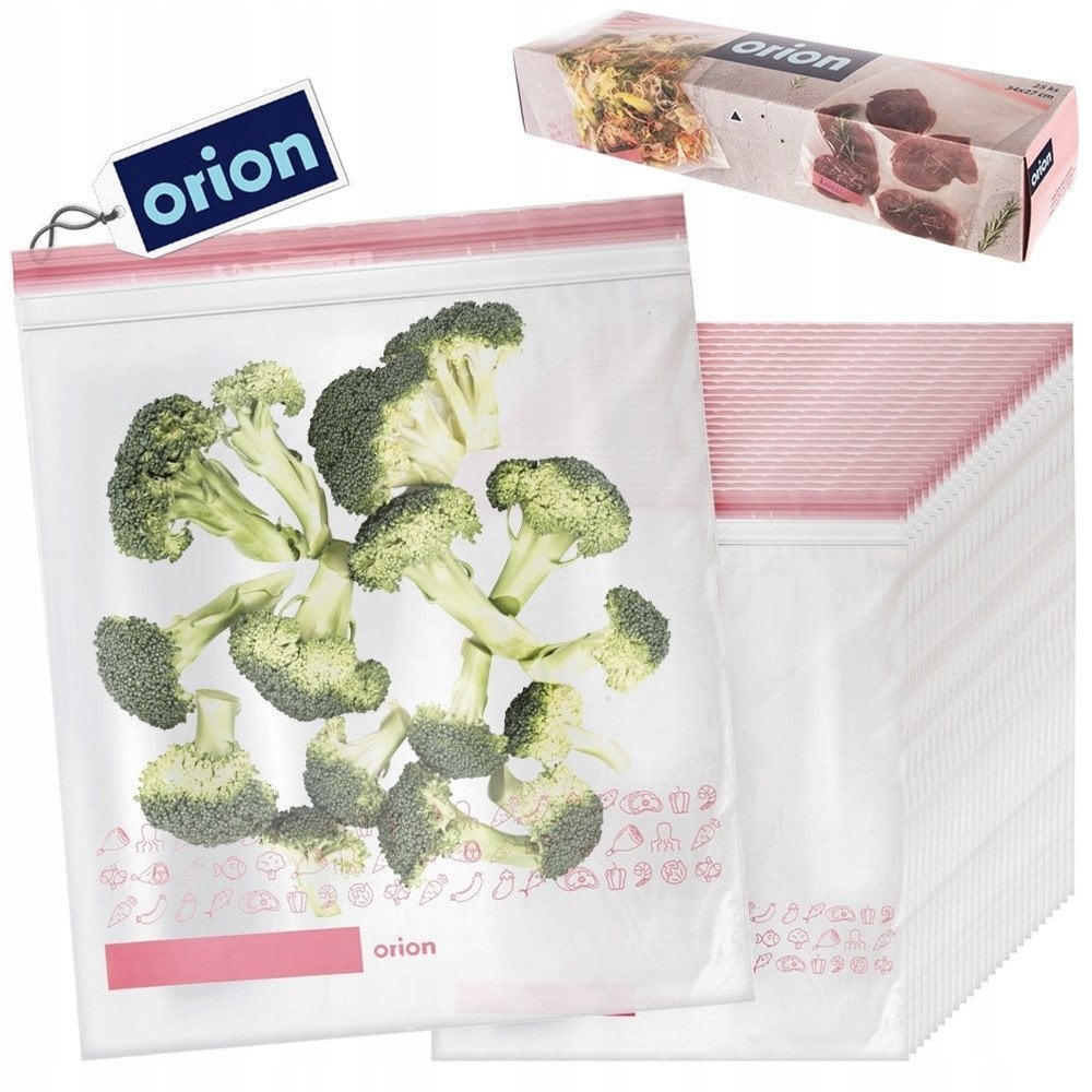 Orion Woreczki strunowe do żywności 25 szt.