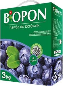 Biopon Nawóz BIopon do borówek karton 3kg