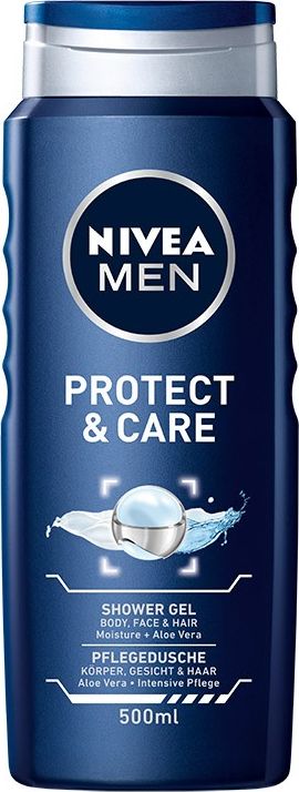 Nivea Żel pod prysznic Men Protect&Care 500ml