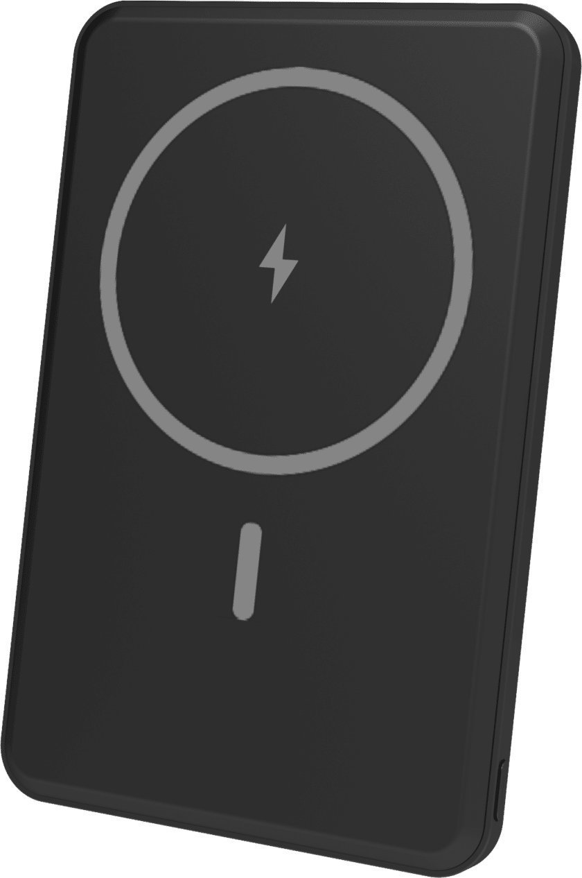 eSTUFF ES641100 bank mocy 5000 mAh Bezprzewodowe ładowanie Czarny