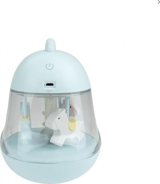 Pozytywka lampka nocna LED RGB niebieska