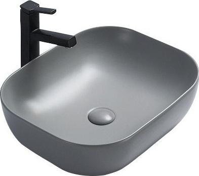 Umywalka Mexen Mexen Rosa umywalka nablatowa 50 x 40 cm szara jasna mat - 21095061