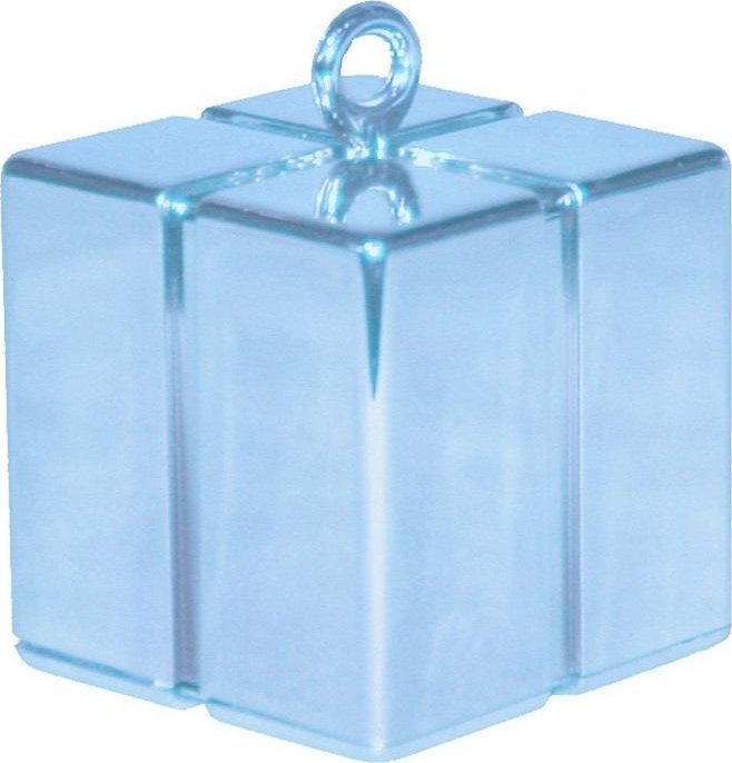 Ciężarek do balonów Prezent j. niebieski 120g