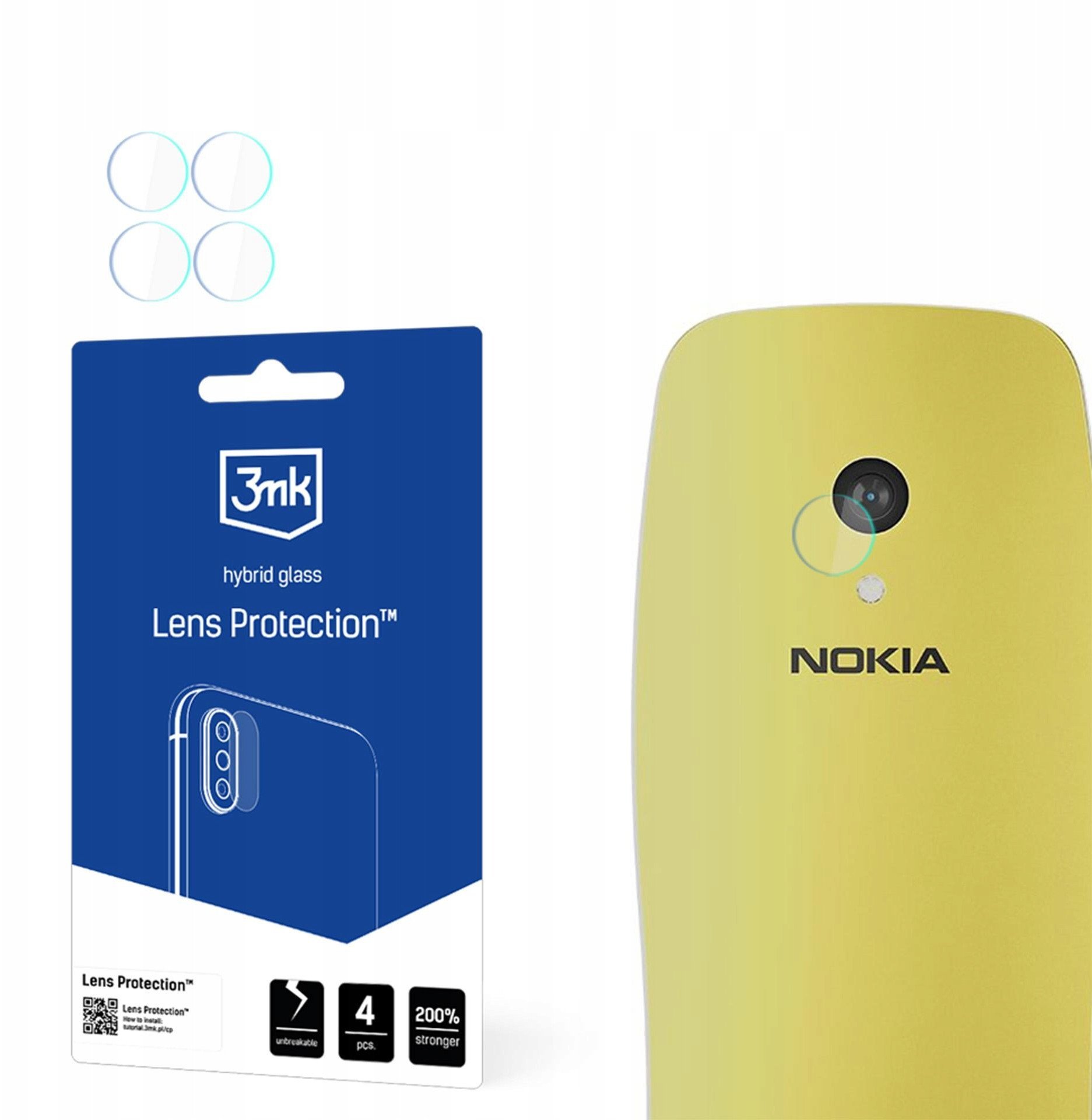 Nokia 3210 4G - 3mk Lens Protection
