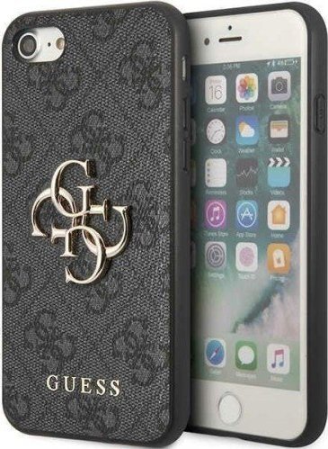 Guess Etui GUHCI84GMGGR Apple iPhone SE 2022/SE 2020/8/7 szary/grey hardcase 4G Big Metal Logo