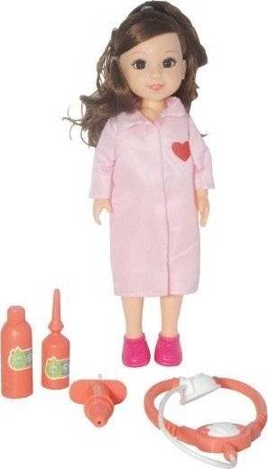 Lalka 32cm lekarka na baterie MIX