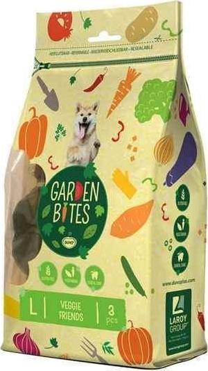 Duvo+ Garden Bites Veggie Friends Large Pounch Duże Warzywka Do Czyszczenia Zębów Op.270g