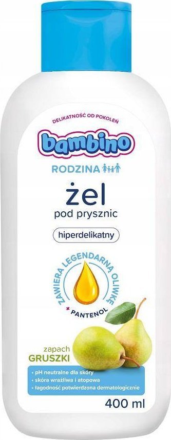 BAMBINO_Rodzina żel pod prysznic Gruszka 400ml