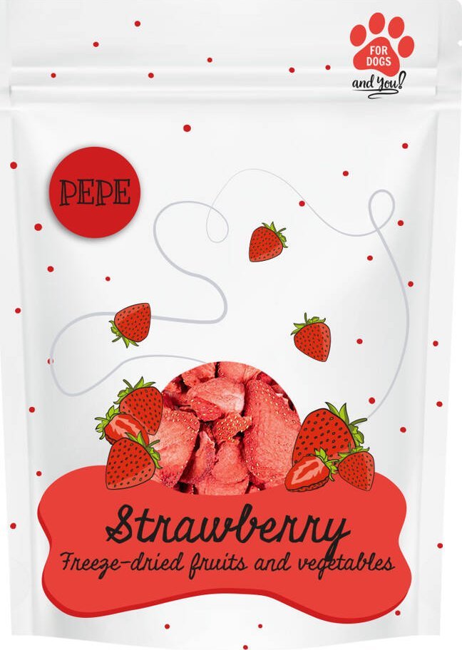 Paka Zwierzaka PAKA ZWIERZAKA-Truskawka liofilizowana 20g