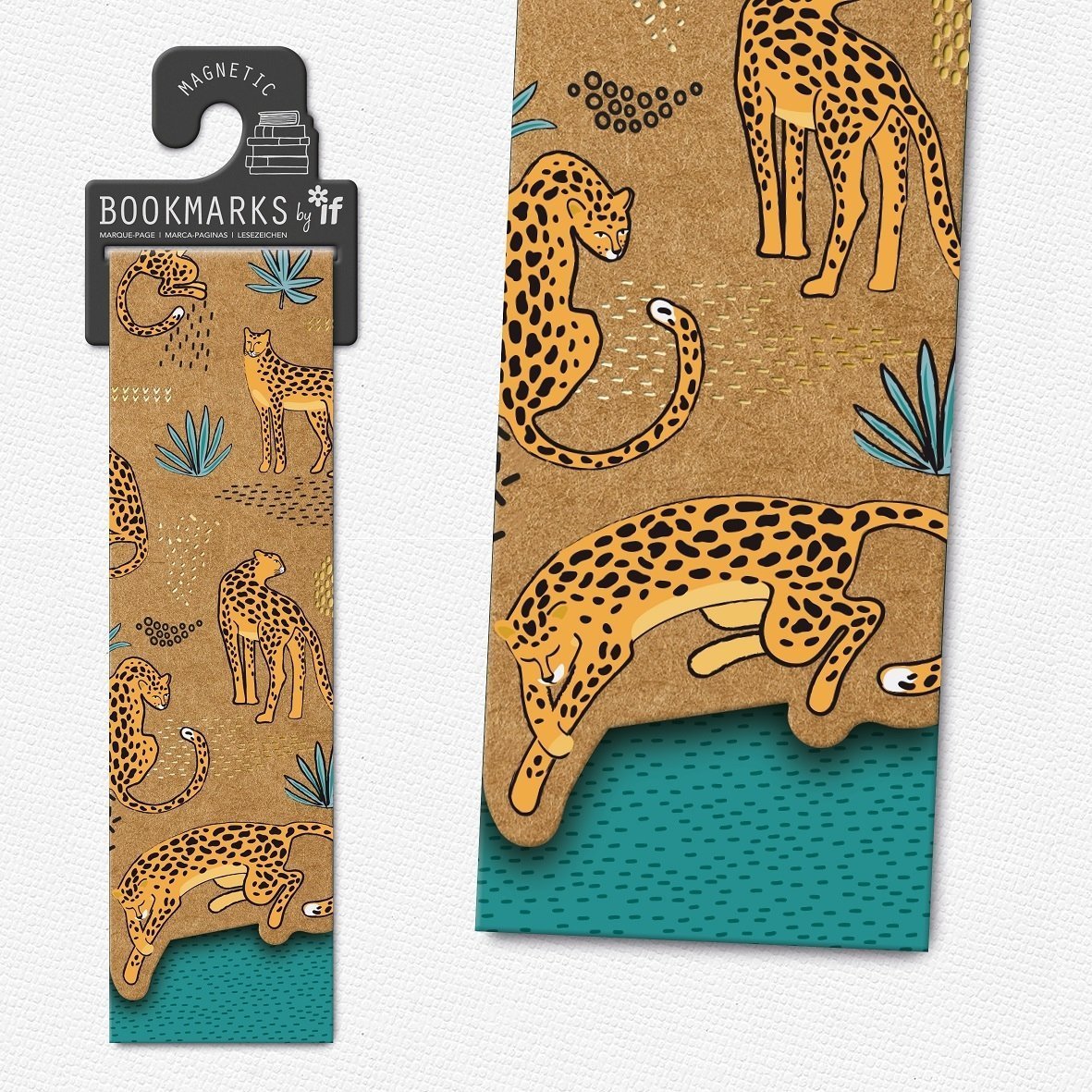 IF Zakładka Krafty magnetyczna - Gepardy