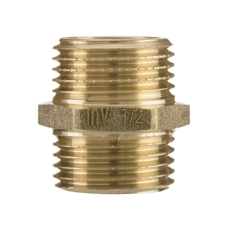 Invena Nypel mosiężny 3/4" (ZM-03-020)